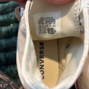 High Top Cream Converse